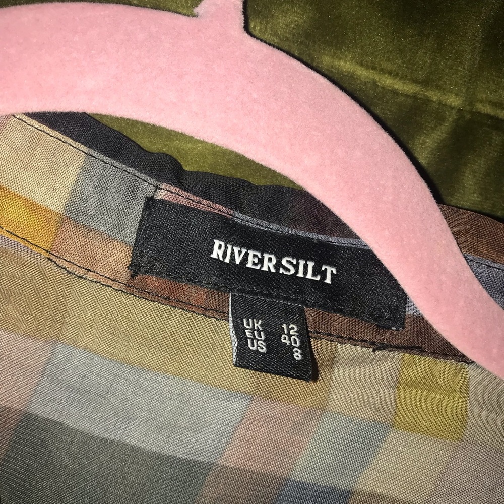 Sheer striped button down - Picture 4 of 4